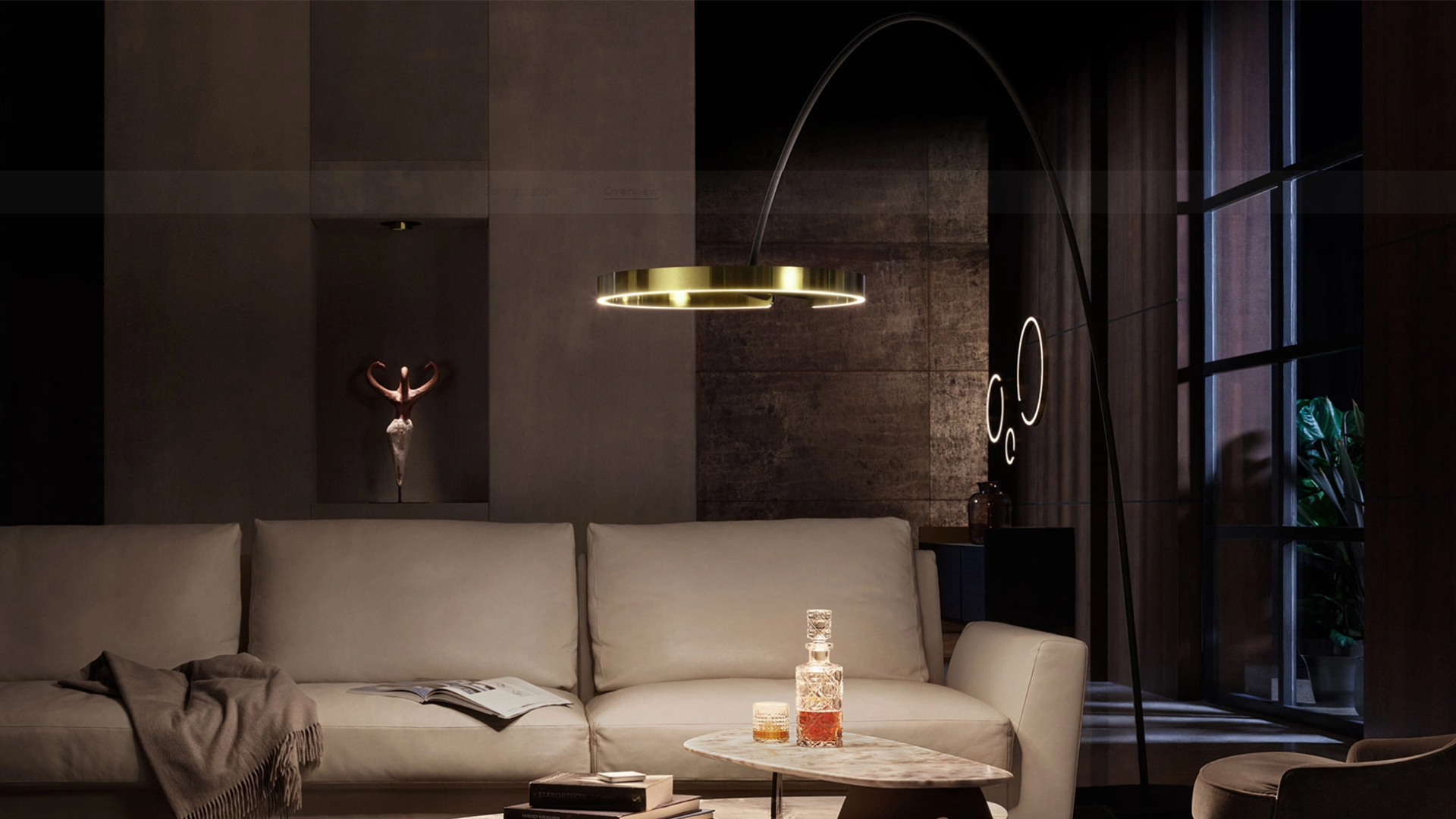 Modern Mito Largo Floor Luminaires