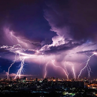 Thunderstorm and lighting