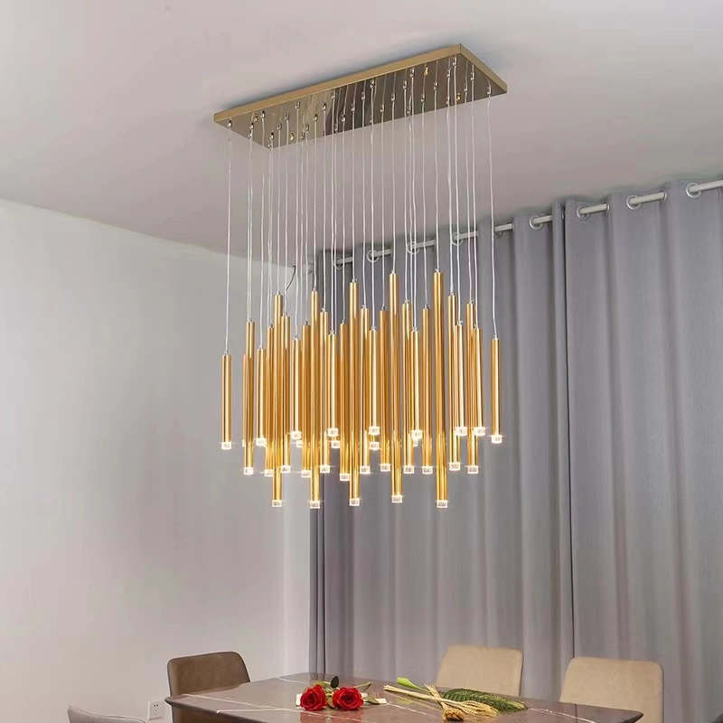 Nordic Style Multi-scene Suitable for Slender Ceiling Chandelier