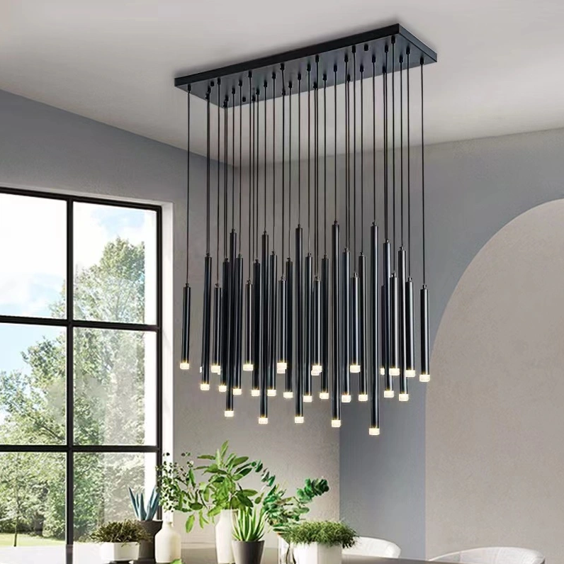 Nordic Style Multi-scene Suitable for Slender Ceiling Chandelier