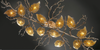 Outono Fagus big Tree Branch Chandeliers