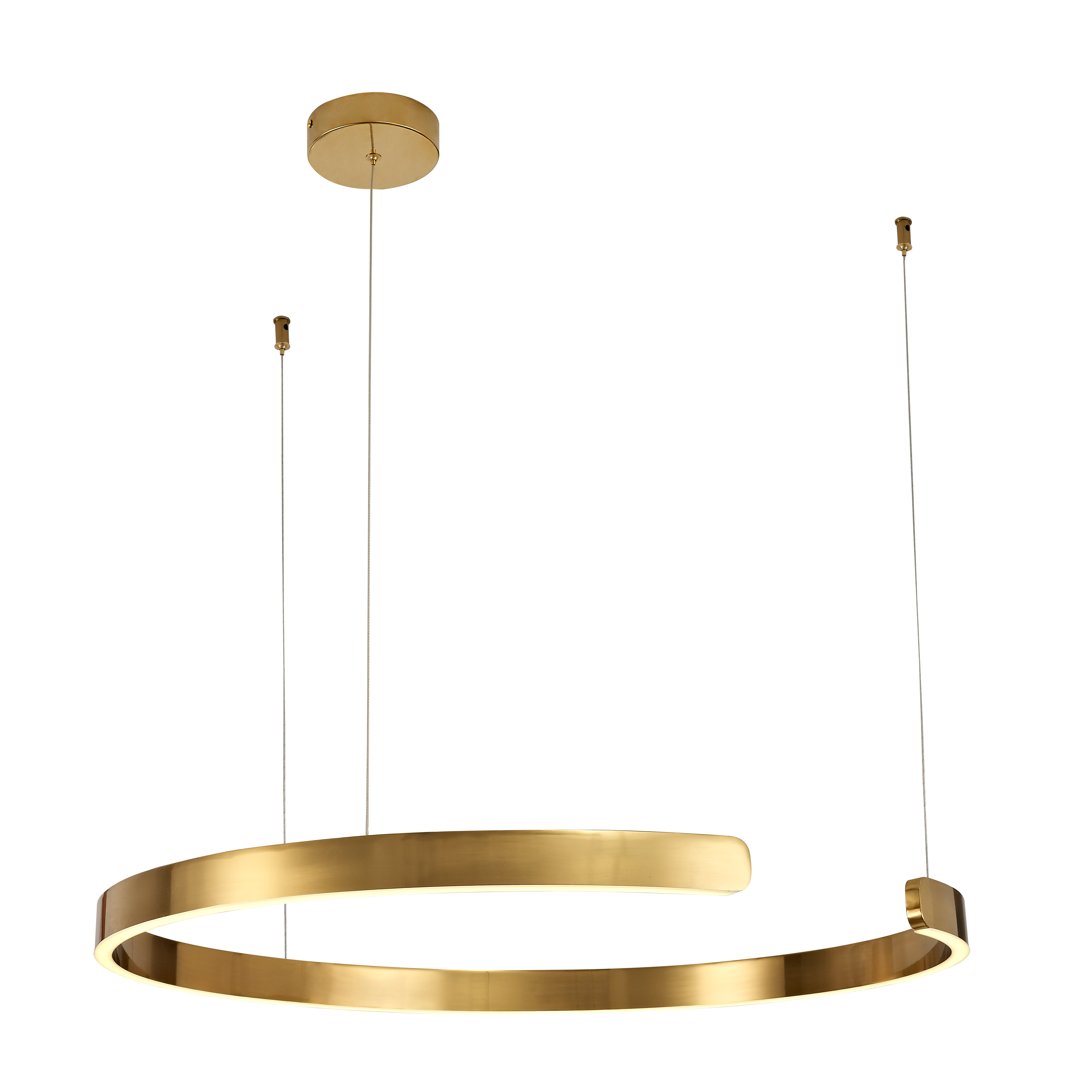 Simple and stylish home arc chandelier