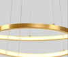 A variety of combined simple modern ring ceiling chandeliers
