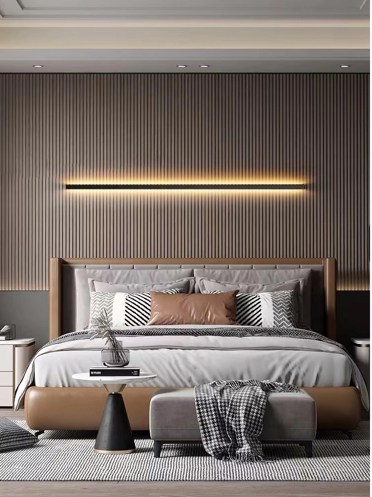 Simple and modern technology sense strip LED lamp